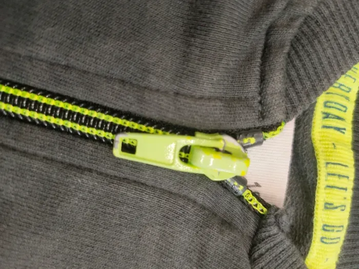 Gilet garçon gris foncé 18 mois - photo numéro 2