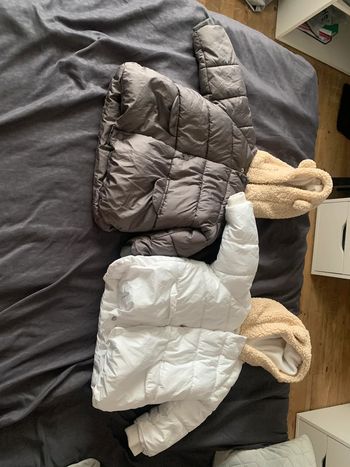 Lot de 2 manteau hiver bébé fille