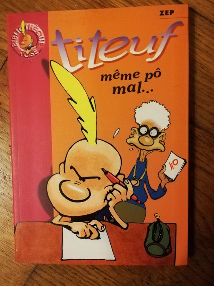 Livre titeuf même po mal..