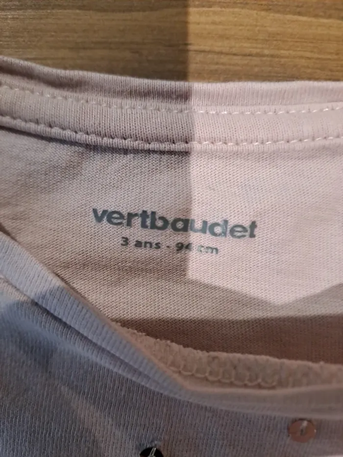 Tshirt vertbaudet 3ans - photo numéro 2