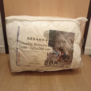 Couette Blanche Gérard Pasquier 220x240 cm