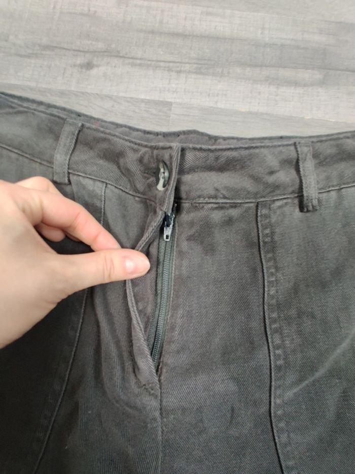 Pantalon gris chino Cyrillus 36 - photo numéro 2