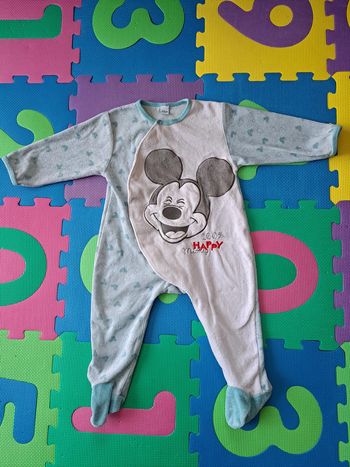 Pyjama velours Disney Mickey 24m