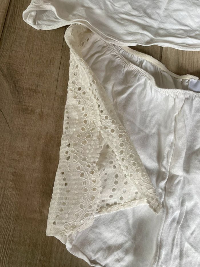 Ensemble pyjama etam écru - photo numéro 3