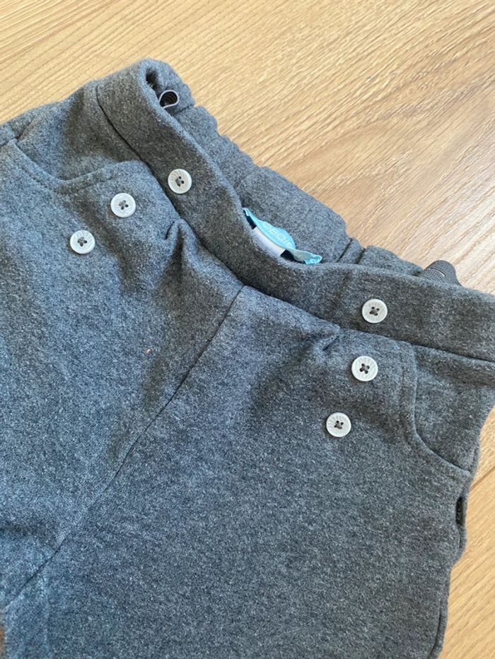 Pantalon souple gris chiné - photo numéro 2