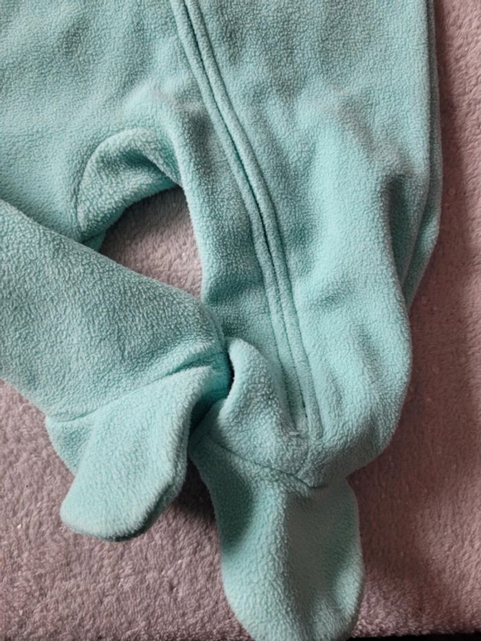 Pyjama polaire zippé 9 mois - photo numéro 3