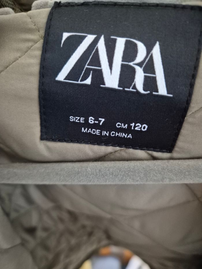 Manteau  zara  taille 6  7  ans - photo numéro 4