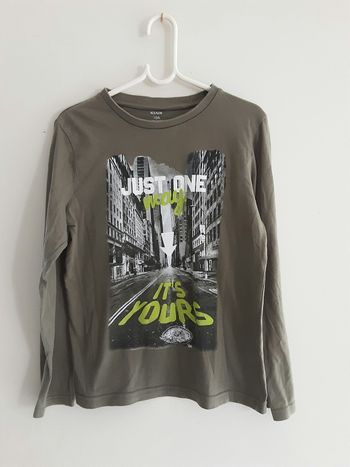 Tee shirt manches longues 10’ans kiabi