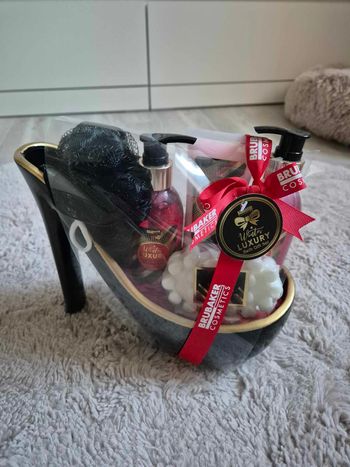 Coffret bain en forme d'escarpin