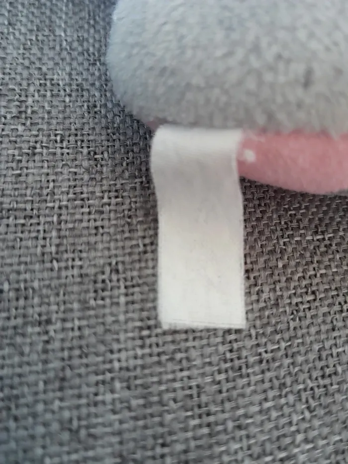 Peluche / doudou Diddl porte clés souris grise - photo numéro 8