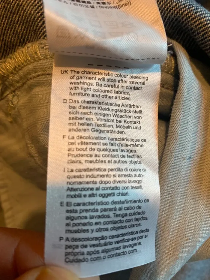 Jupe mi-longue en jean évasée Esprit T/38 - photo numéro 8