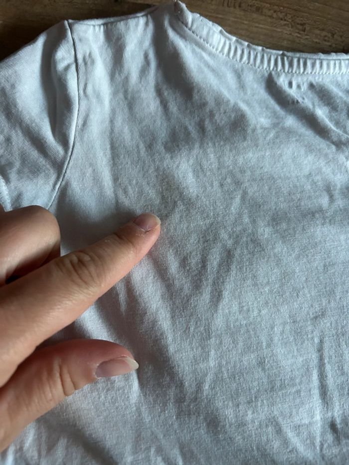 Tee shirt cœur fille 6 ans - photo numéro 3