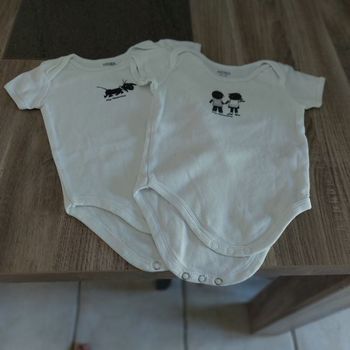 Lot 2 body blanc Hema