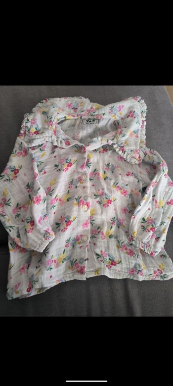 Chemise tape a l'oeil 18 mois