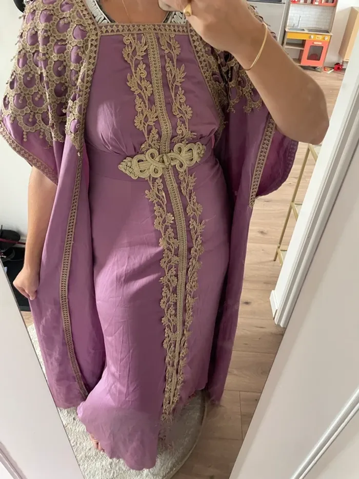 Caftan manche cape M - photo numéro 3