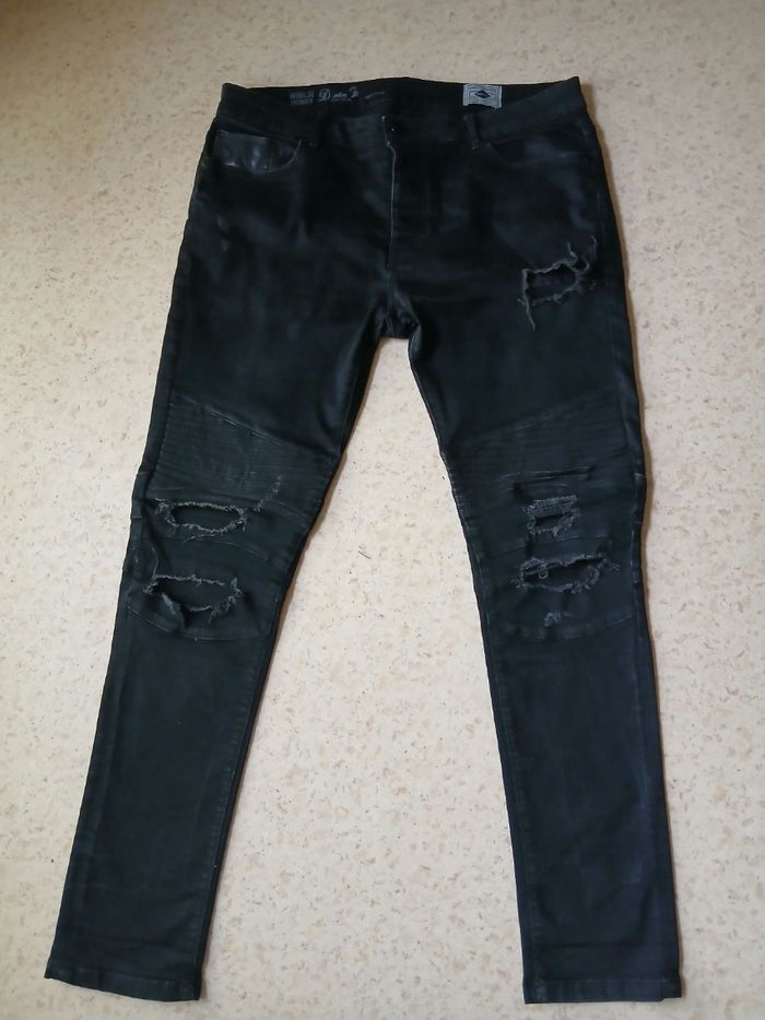 Jean troué skinny