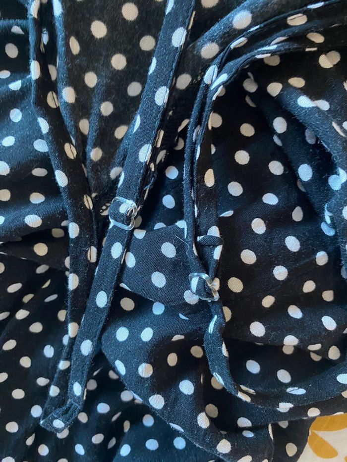 Robe à pois Noir Taille S - photo numéro 6