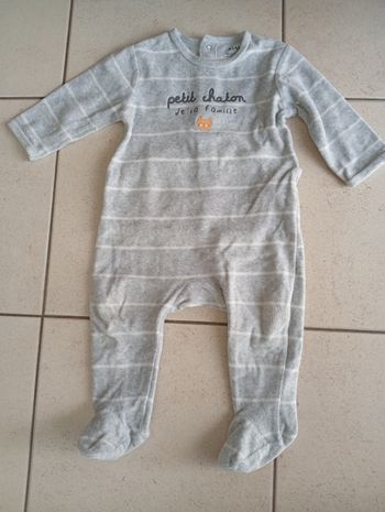 Pyjama chaud 1 an Kiabi