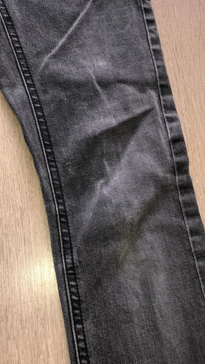 Jeans gris noir skinny fit - photo numéro 3