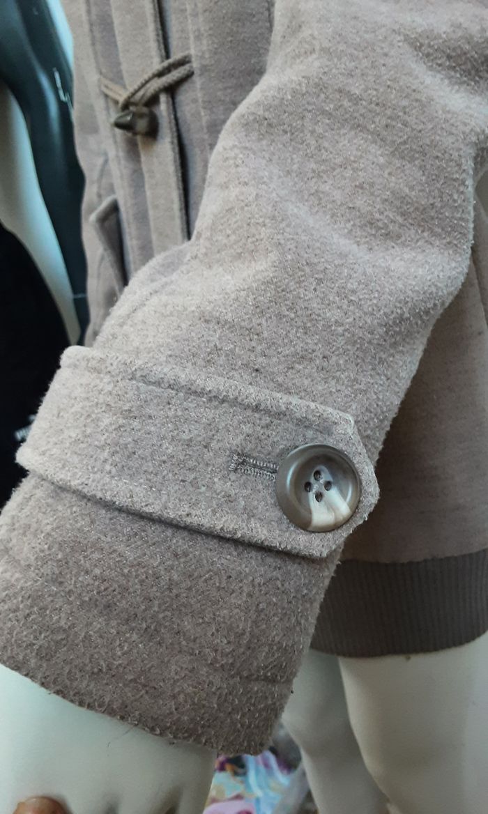 Manteau duffle-coats avec capuche tout doux pour femme Taille M ou 38 C&A - photo numéro 3