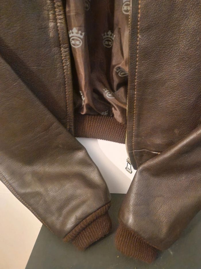 Veste en cuir royal wear - photo numéro 6
