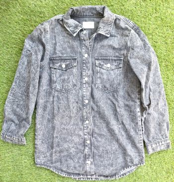 CHEMISE EN JEANS GRIS FONCE - Taille L - TAILLY WEIJL