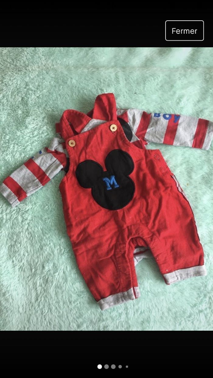 Ensemble orchestra 1 mois Mickey