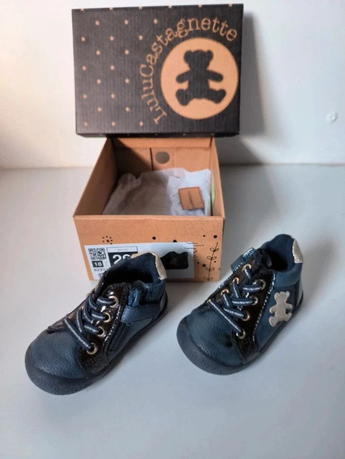Chaussures T18 bleu nuit - photo numéro 2