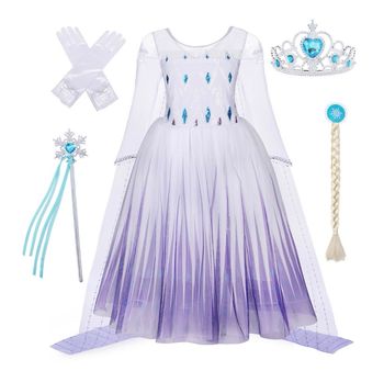 Déguisement robe princesse et ces accessoires Taille 6-7ans