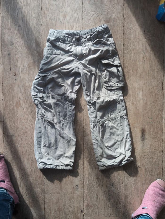 Pantalon façon treillis tôt compte fais