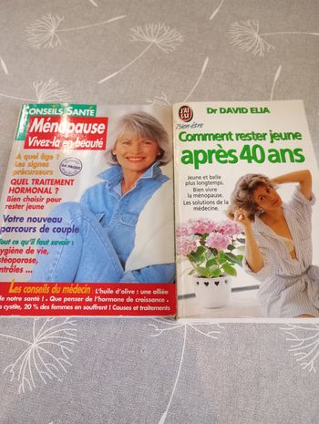 Livres sur la ménopause
