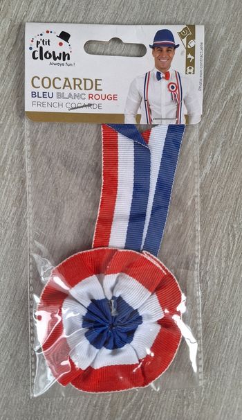 Cocarde bleu blanc rouge