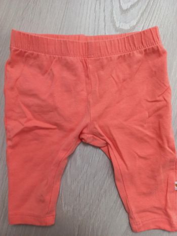 Legging corail bébé fille 56cm 1-3 mois