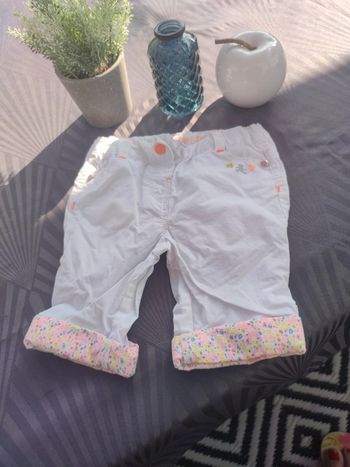 Pantalon lulu castagnette transformable en pantacourt