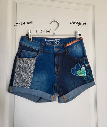 Short Desigual 13/14 ans comme neuf