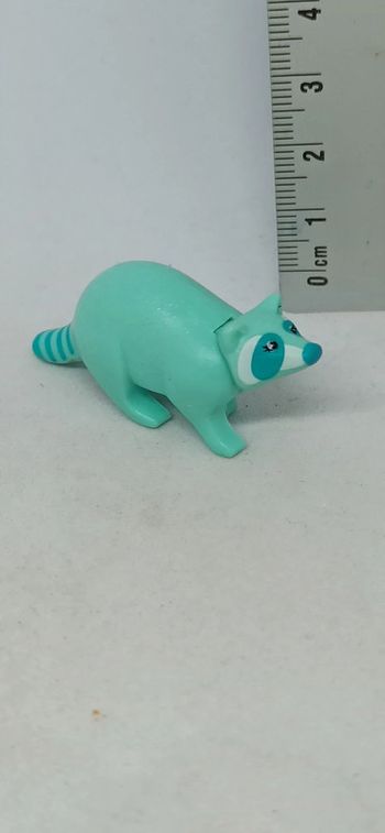 Raton laveur bleu playmobil