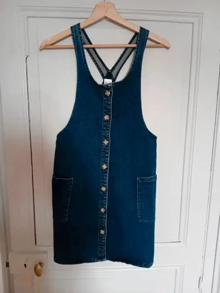 Robe en jean style salopette - C&A - 14 ans - photo numéro 5