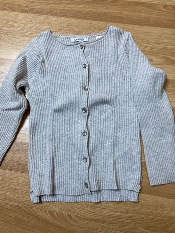 Gilet gris 6 ans