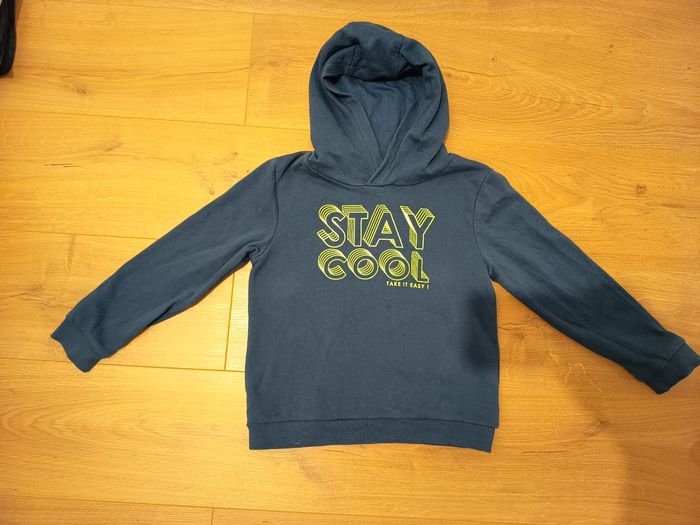 Sweat à capuche doublé garçon, KIABI, taille 8 ans