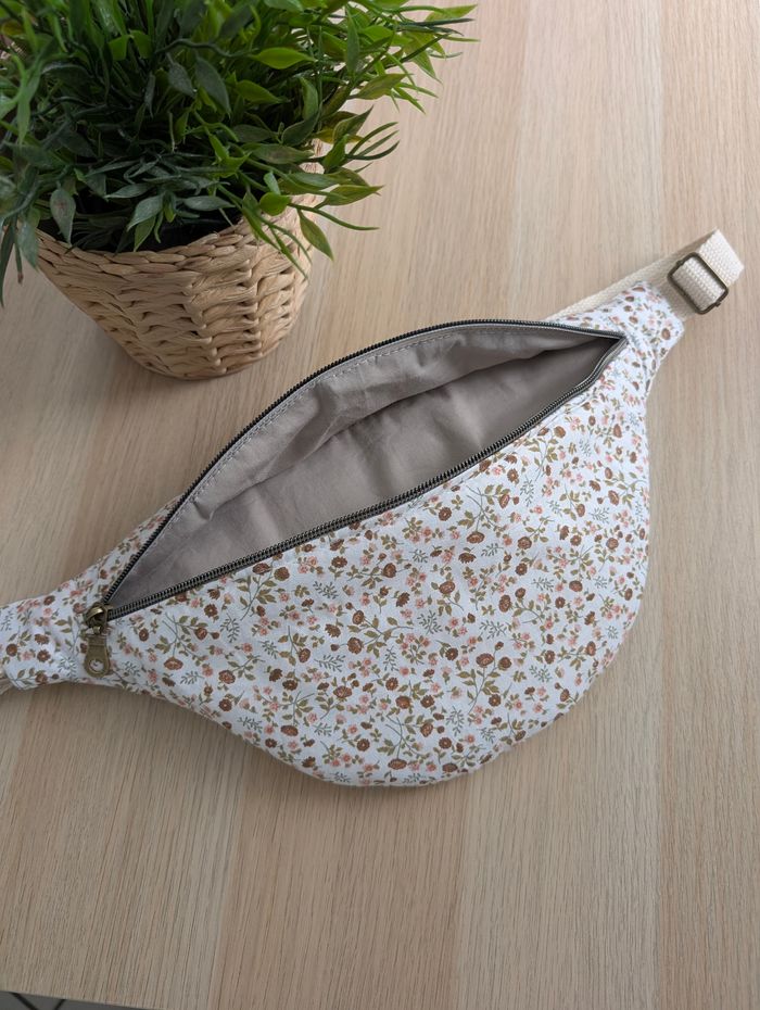 Sac banane femme fleuri - photo numéro 3
