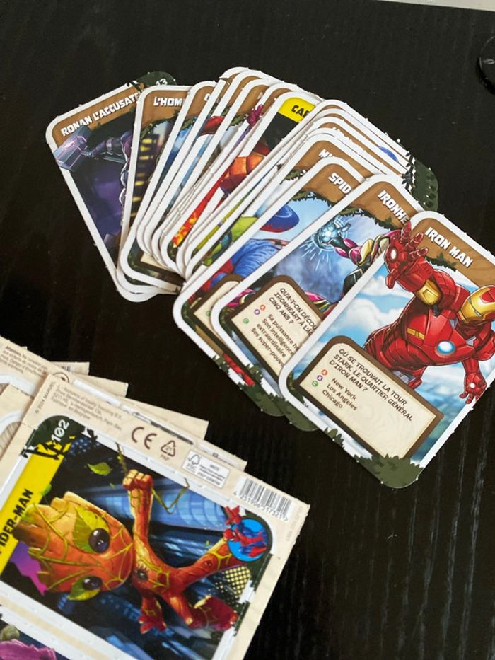 Lot cartes Marvel - photo numéro 2