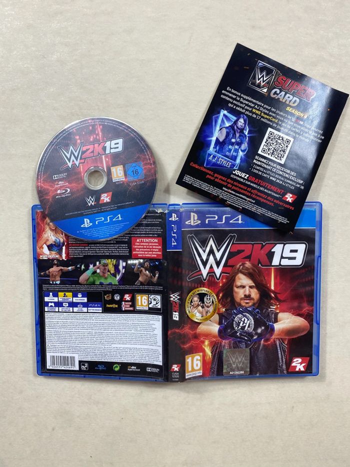 🎮 wwe 2k19 – Édition AJ Styles – PS4