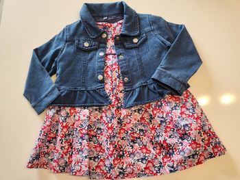 Ensemble robe et veste 18 mois Plus