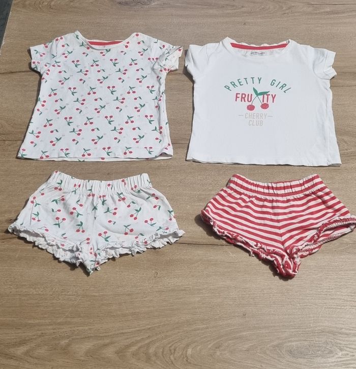 Pyjama 2 pièces été 24 mois 🍒