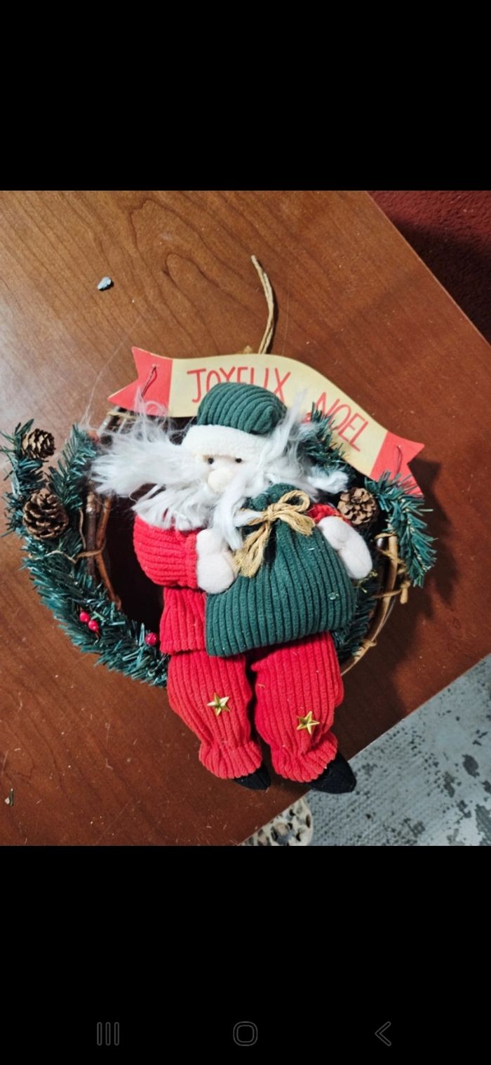 Déco de Noël pour porte