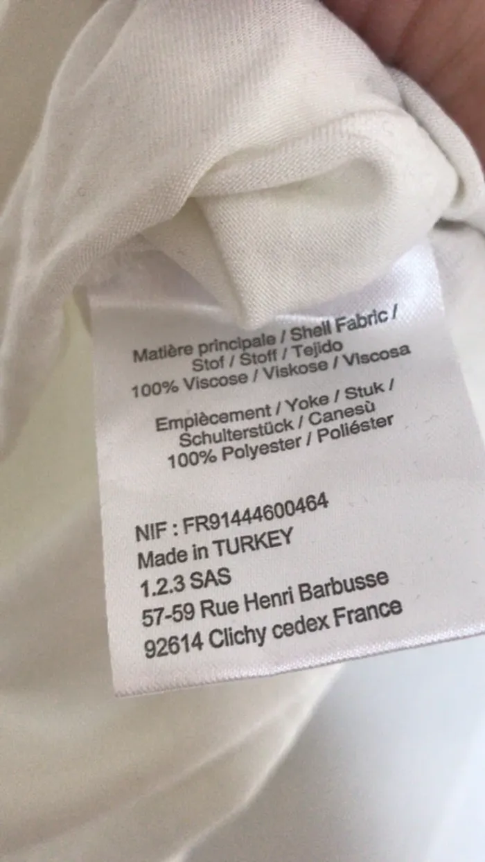 T shirt 123 - photo numéro 4