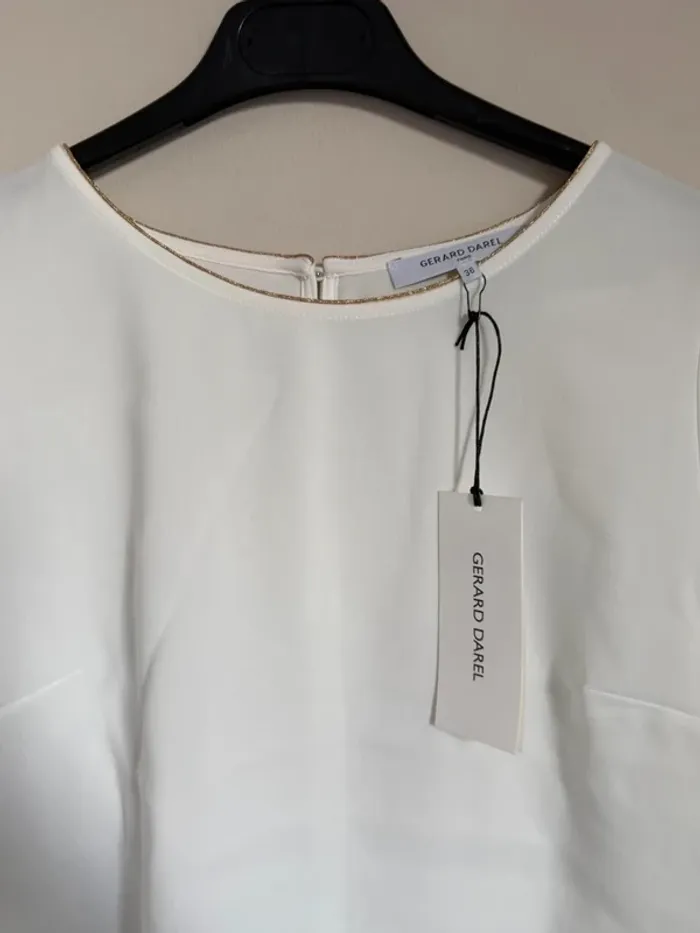 Blouse blanche Gerard Darel - photo numéro 3