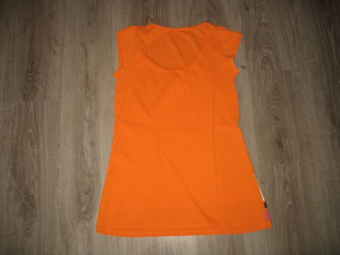 TEE SHIRT LONG MC ORANGE "CACHE CACHE" - TAILLE 1 - n°04 - photo numéro 4