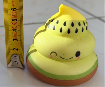 Squishy petite crotte thème kiwi