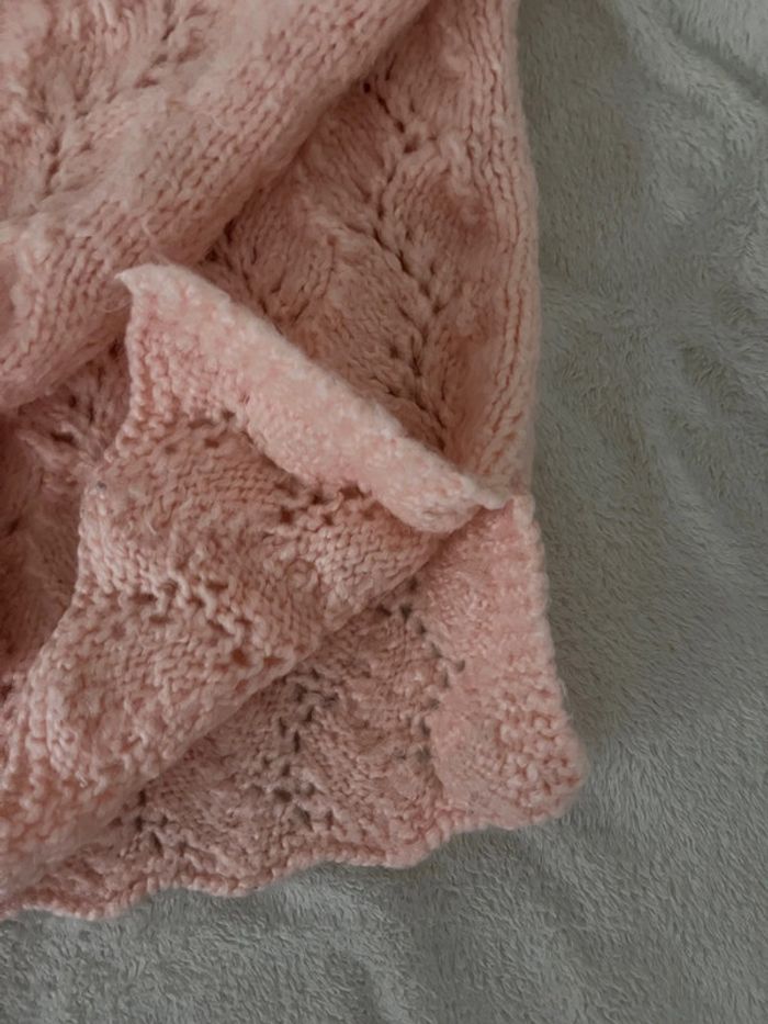 pull italien rose laine - photo numéro 2